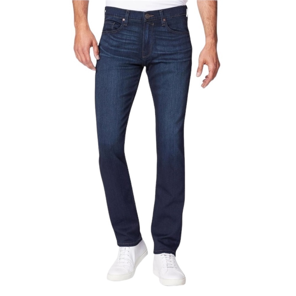 Paige Men’s Federal Jeans Dark Wash Slim Fit Straight Size 31 x 32